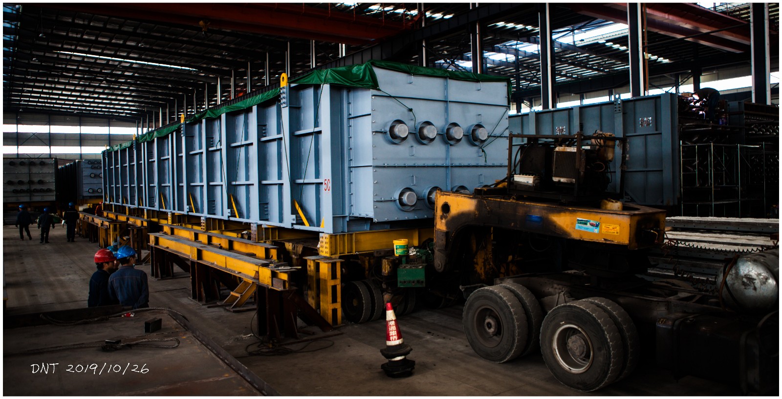 Delivery of Wison Ethylene Cracking Furnace Convection Section Modules